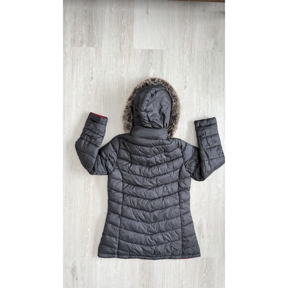 Urban Heritage REVERSIBLE Winter Parka Red/Black Women's Large - Picture 4 of 8